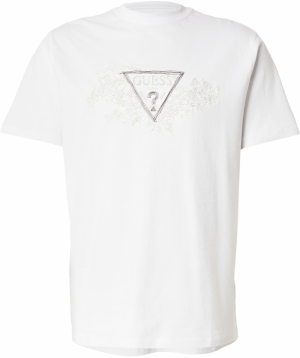 GUESS Tričko  pastelovo zelená / čierna / biela