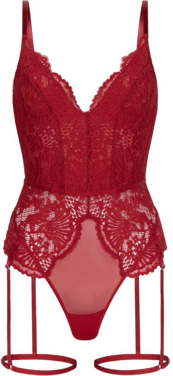 Hunkemöller Body 'Whitney'  červená