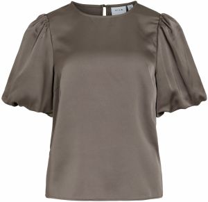VILA Blúzka  mokka