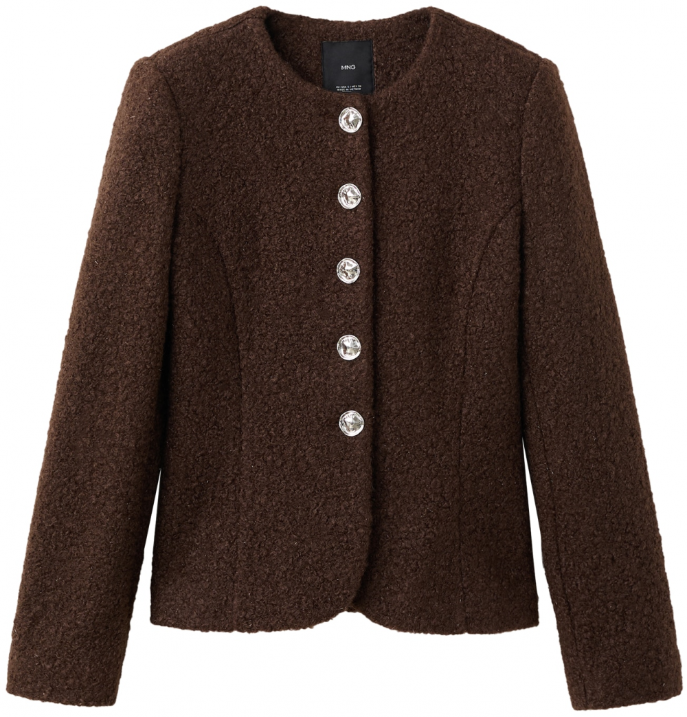 MANGO Prechodná bunda 'Larisa'  hnedá