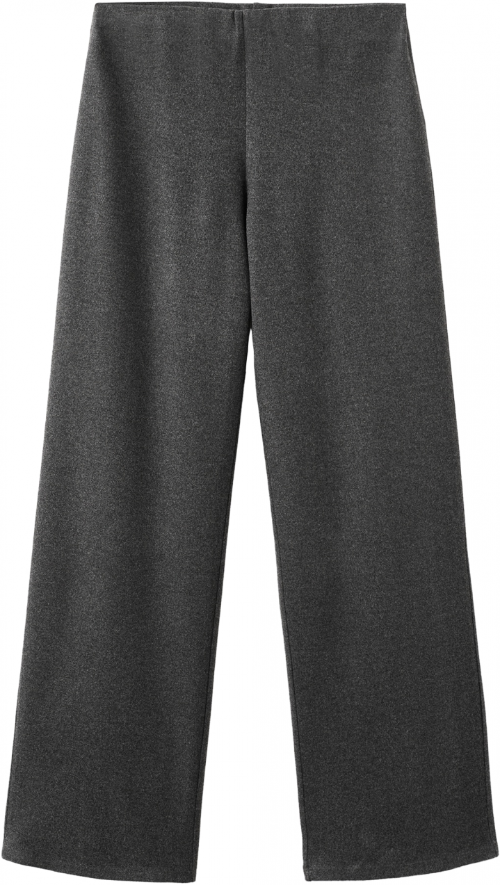 MANGO Nohavice 'Ancona'  grafitová