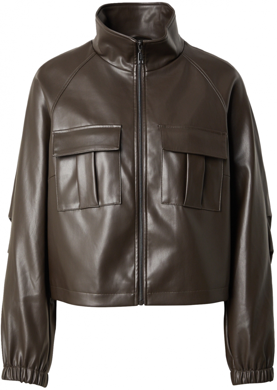 COMMA Prechodná bunda  tmavohnedá