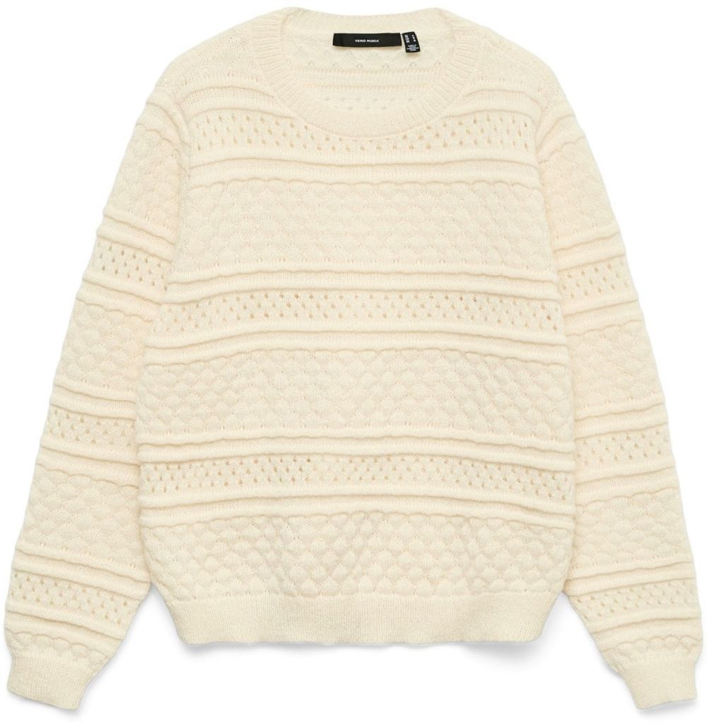 VERO MODA Sveter 'VMLEO'  béžová