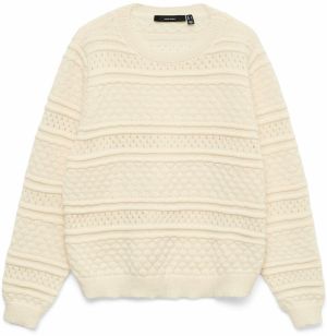 VERO MODA Sveter 'VMLEO'  béžová
