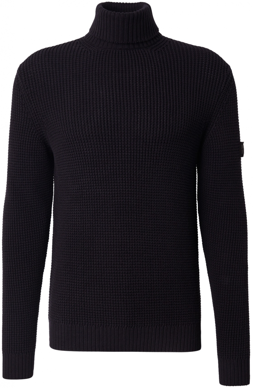 JOOP! Jeans Sveter 'Hollio'  čierna