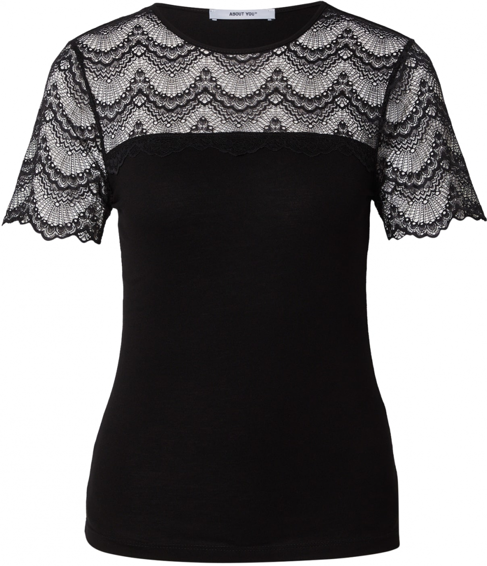 ABOUT YOU Tričko 'Ida'  čierna