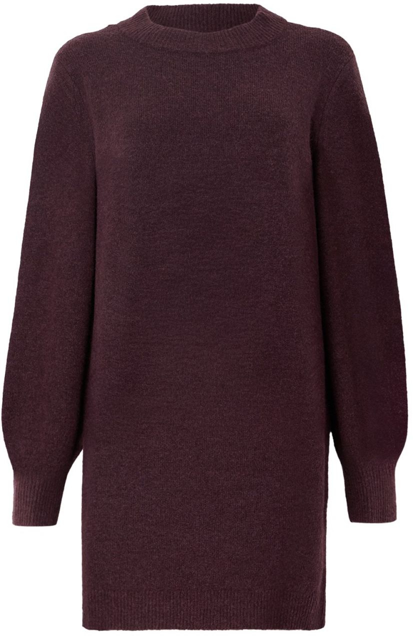 VERO MODA Pletené šaty 'VMBesti'  vínovo červená