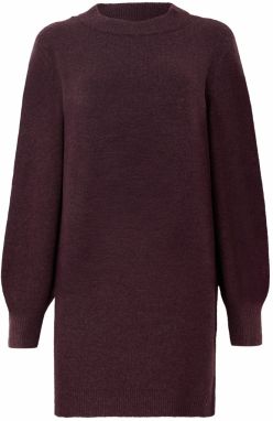 VERO MODA Pletené šaty 'VMBesti'  vínovo červená