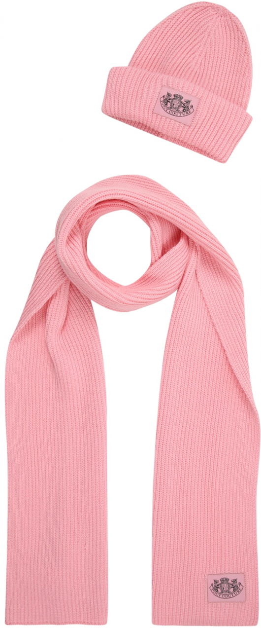 Juicy Couture Šál  svetloružová / čierna