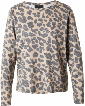 monari Tričko  koňaková / tmavosivá / čierna