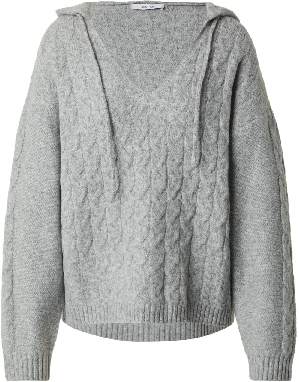 ABOUT YOU Sveter 'Silva'  sivá melírovaná