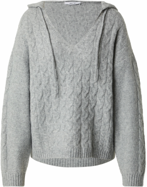 ABOUT YOU Sveter 'Silva'  sivá melírovaná