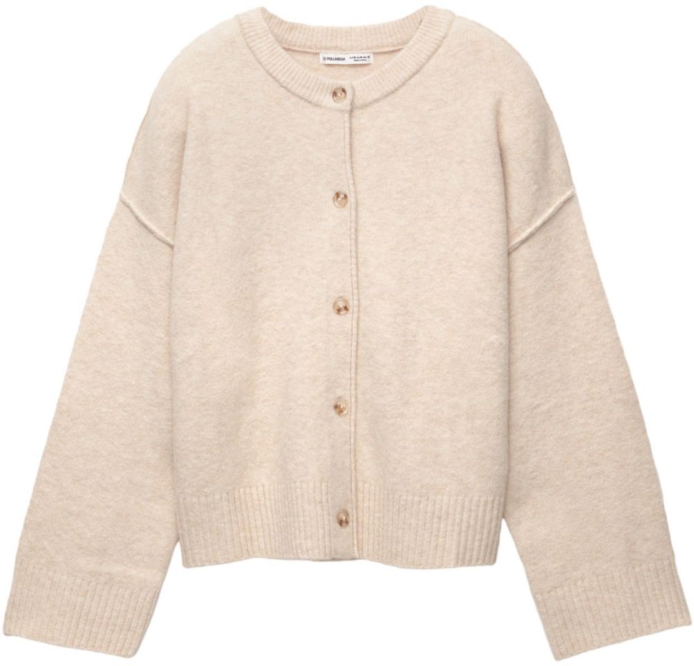 Pull&Bear Kardigán  piesková