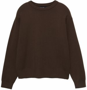 Pull&Bear Sveter  čokoládová
