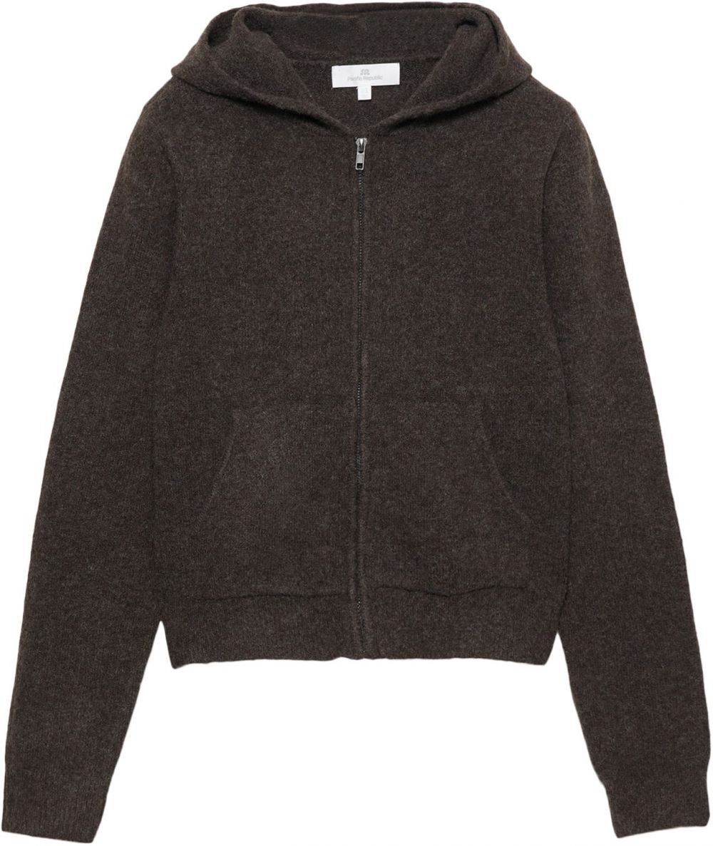 Pull&Bear Kardigán 'PACIFIC'  tmavohnedá