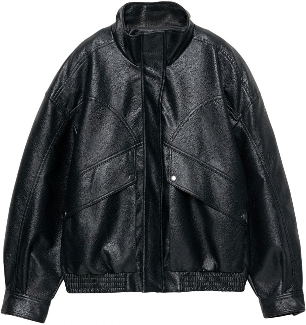 Pull&Bear Prechodná bunda  čierna