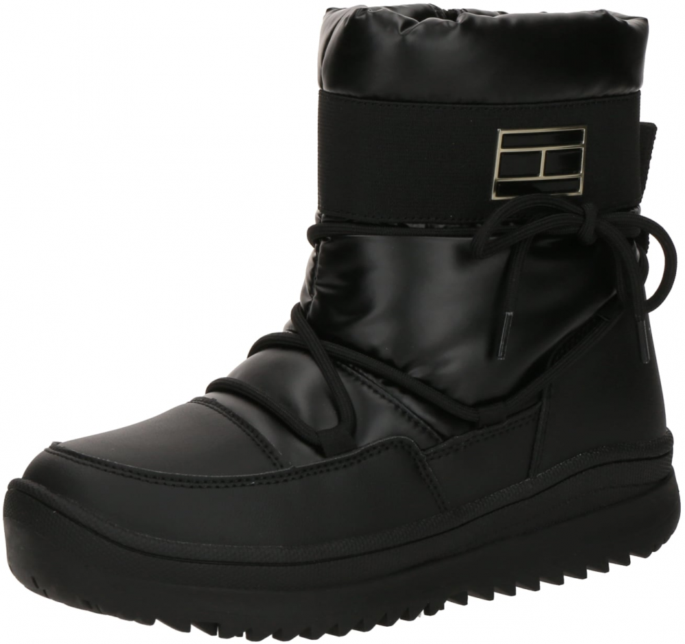 TOMMY HILFIGER Snehule  čierna