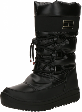 TOMMY HILFIGER Snehule  čierna