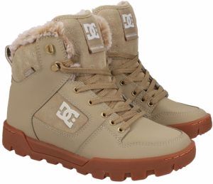 DC Shoes Šnurovacie členkové čižmy 'MANTECA 4'  tmavobéžová
