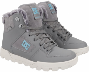 DC Shoes Šnurovacie členkové čižmy 'MANTECA 4'  sivá