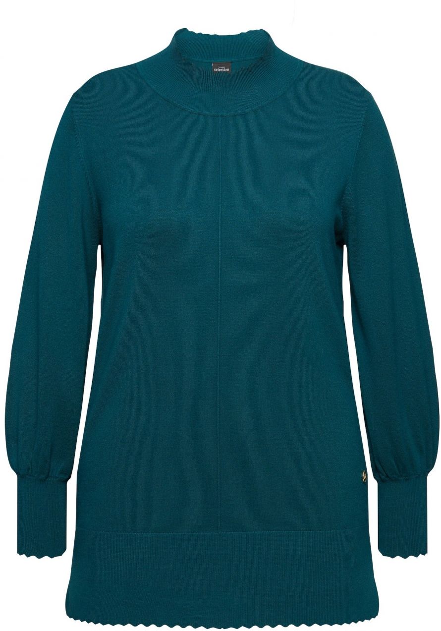 Ulla Popken Sveter  enciánová