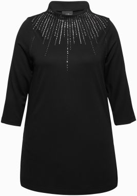 Ulla Popken Mikina  čierna