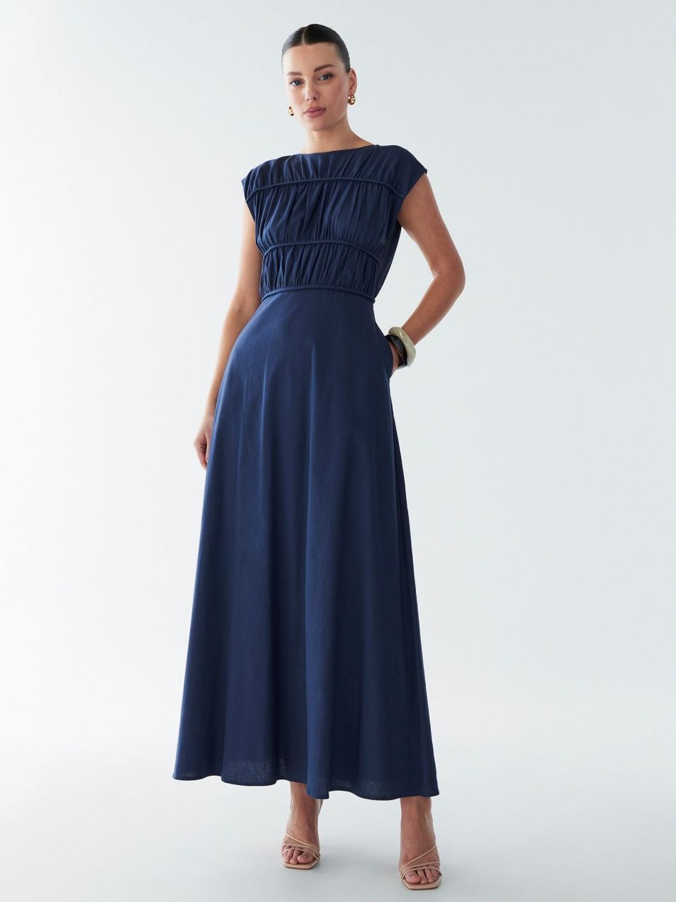 BWLDR Šaty 'Eden'  námornícka modrá