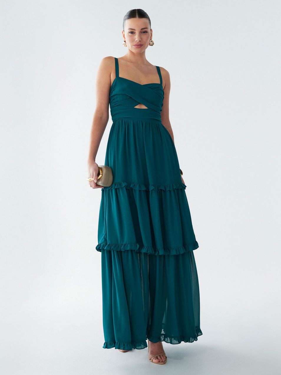 BWLDR Šaty 'Willow'  petrolejová