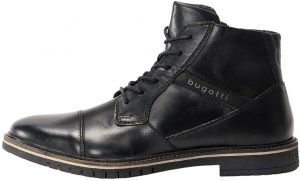bugatti Šnurovacie čižmy  čierna