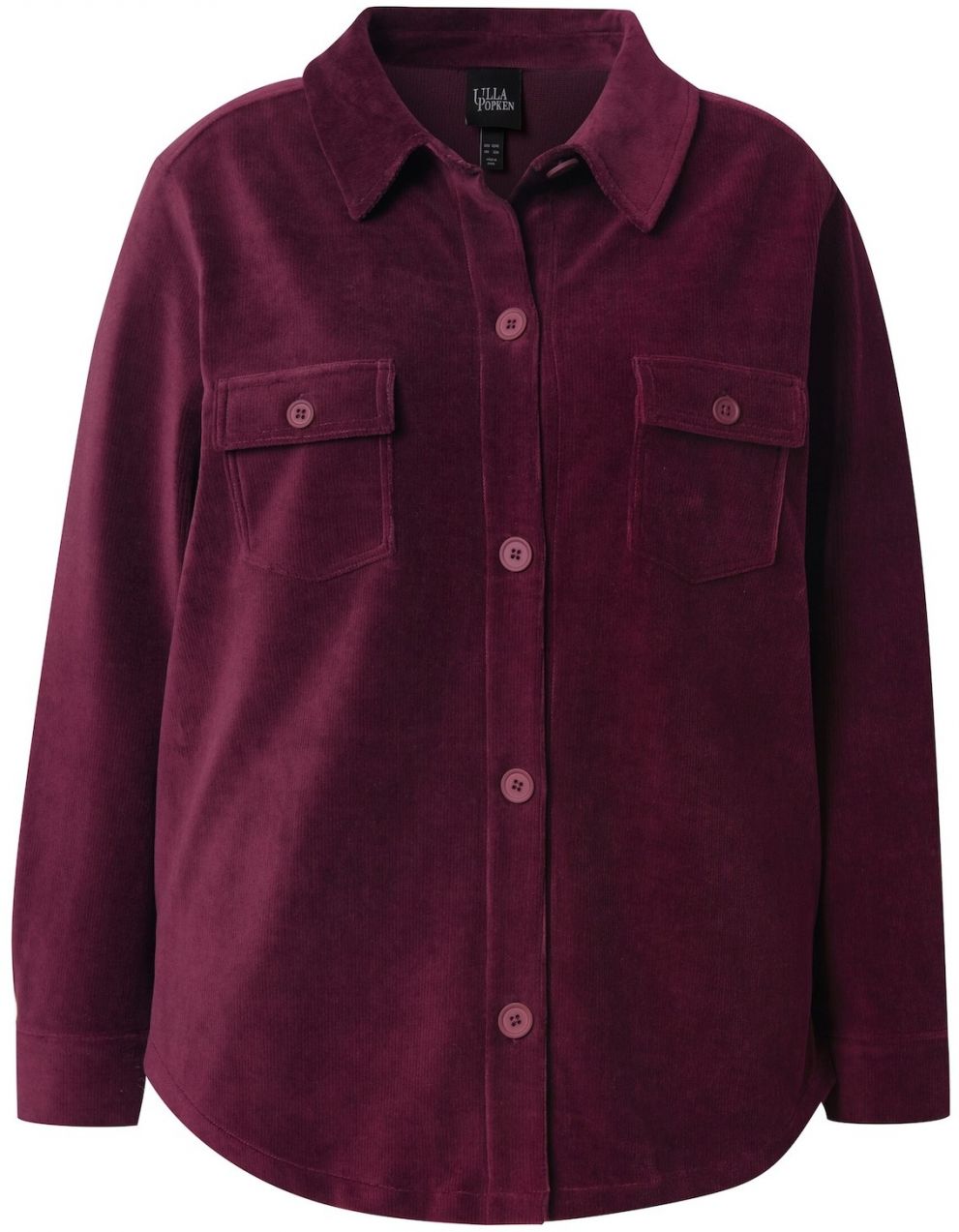 Ulla Popken Prechodná bunda  cyklaménová