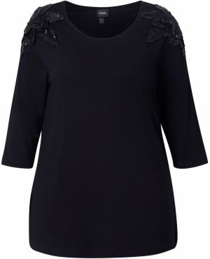 Ulla Popken Tričko  čierna