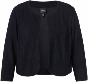 Ulla Popken Bolero  čierna