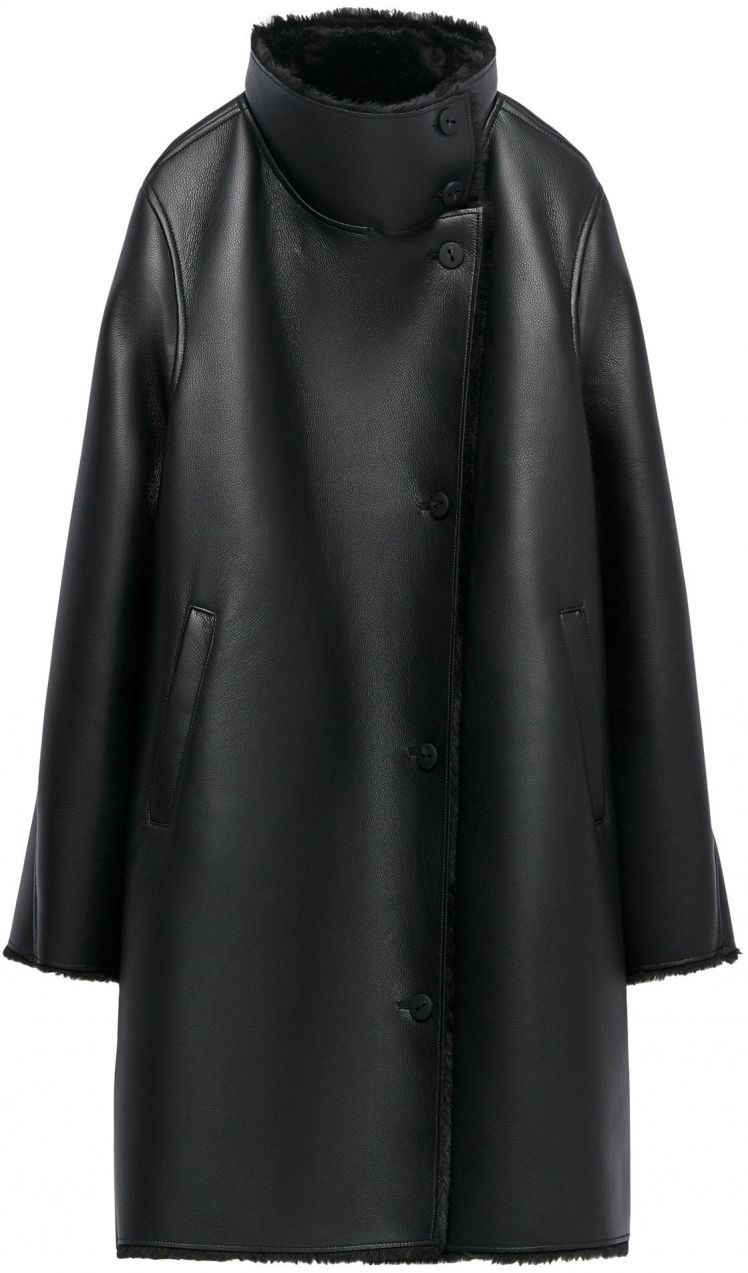 Adolfo Dominguez Prechodná bunda  čierna