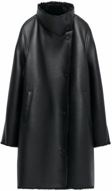 Adolfo Dominguez Prechodná bunda  čierna