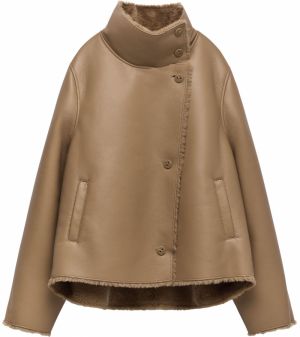 Adolfo Dominguez Prechodný kabát  farba ťavej srsti