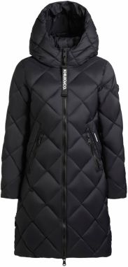 khujo Zimný kabát 'Linda'  čierna
