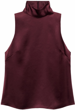 MANGO Blúzka 'STONAK'  rubínová