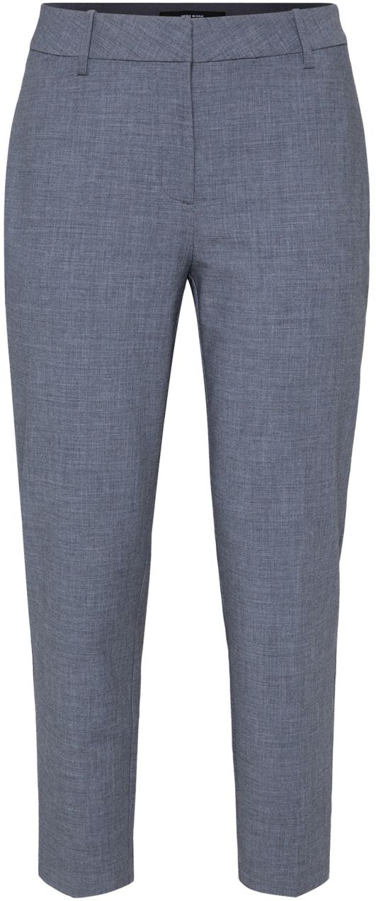 Vero Moda Curve Nohavice 'VMCTania'  sivá melírovaná