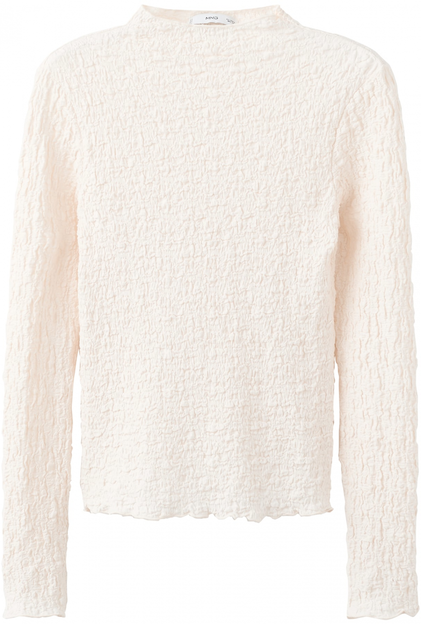 MANGO Tričko 'SONIA'  béžová