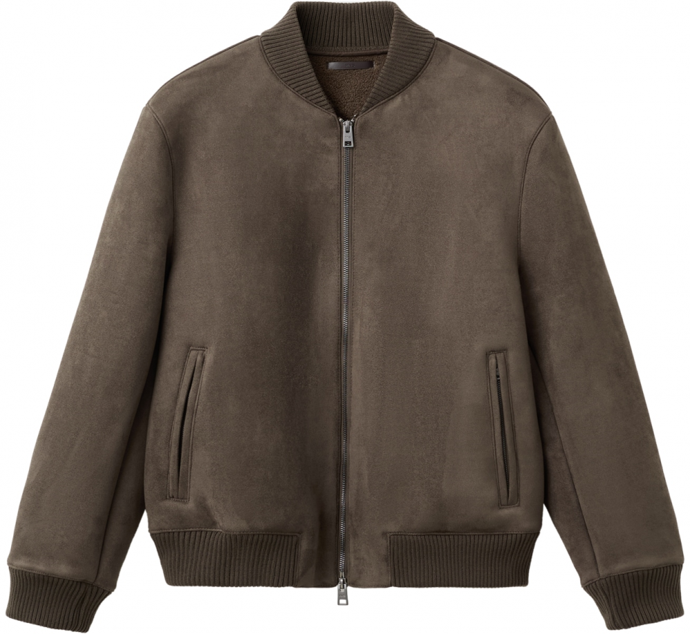 MANGO MAN Prechodná bunda 'Anil'  hnedá