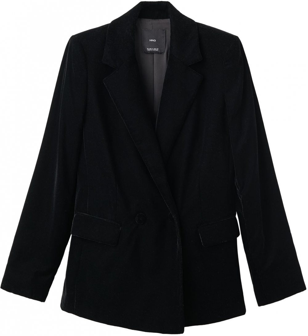 MANGO Blejzer 'Combi'  čierna