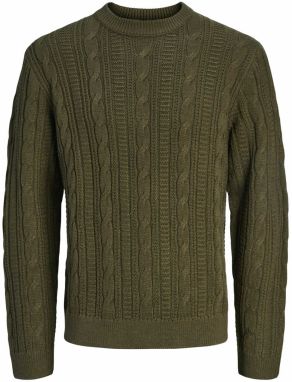 JJ Rebel Sveter 'JREBLUKE'  jedľová