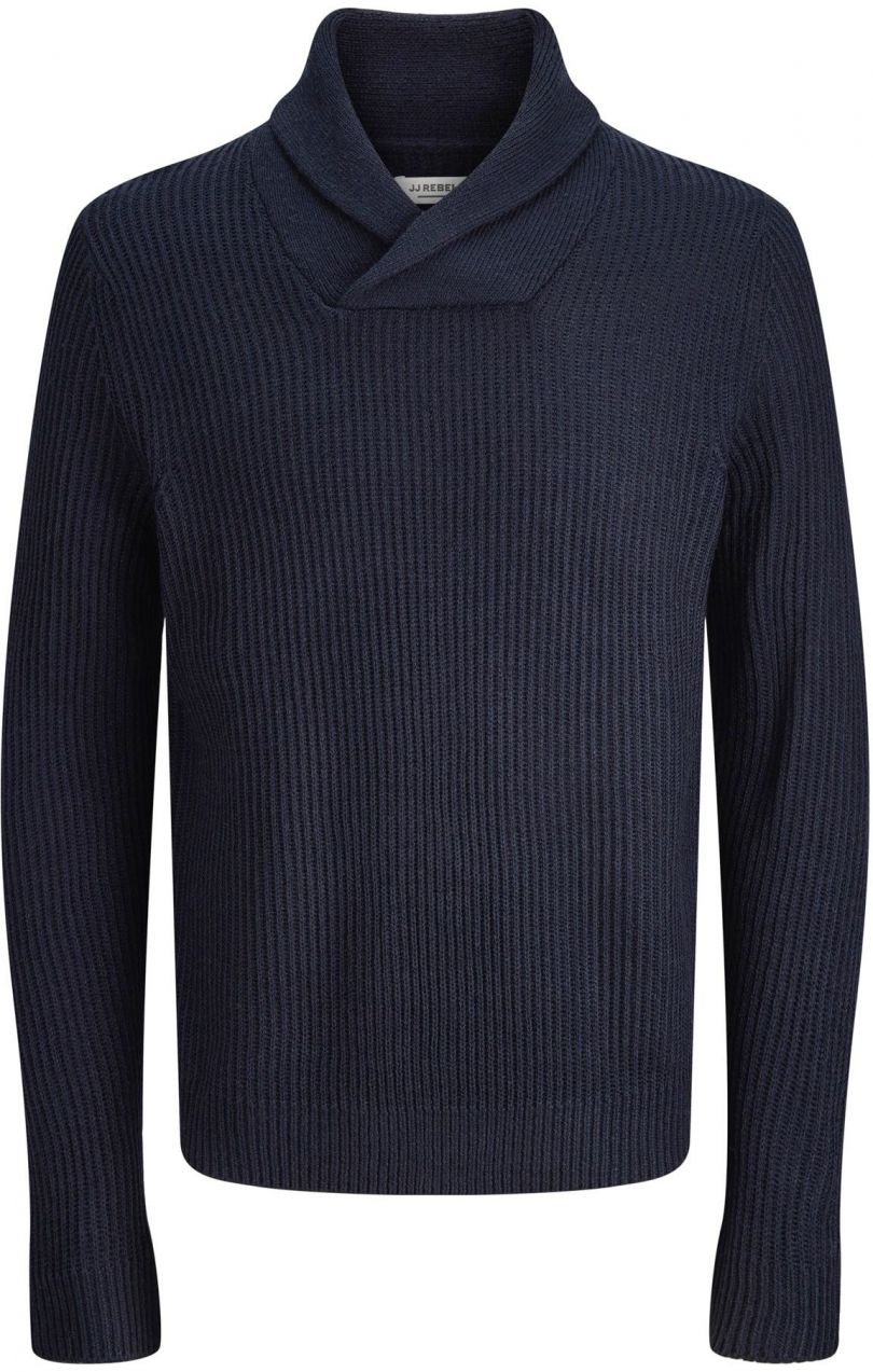 JJ Rebel Sveter 'JREBROWEN'  tmavomodrá