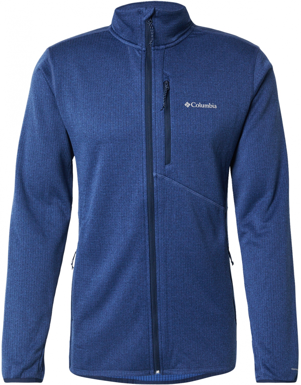 COLUMBIA Funkčná flisová bunda 'Park View™'  modrá melírovaná
