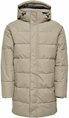 Only & Sons Zimný kabát 'ONSCarl'  tmavobéžová