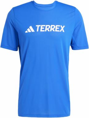 ADIDAS TERREX Funkčné tričko 'Multi Climacool Logo Tech'  nebesky modrá / biela