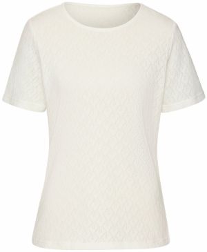 VIVANCE Tričko  biela ako vlna