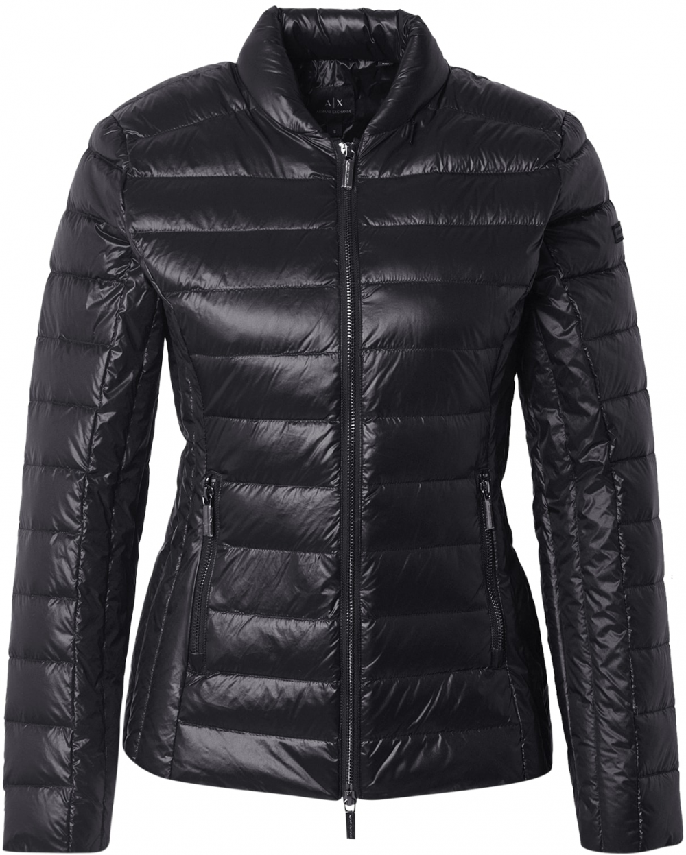 ARMANI EXCHANGE Prechodná bunda 'Down'  čierna