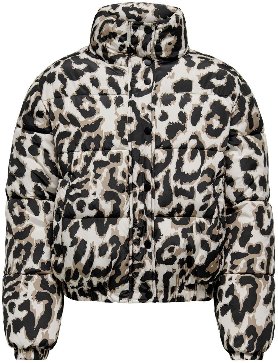 JDY Zimná bunda 'MOON'  béžová / sivá / čierna