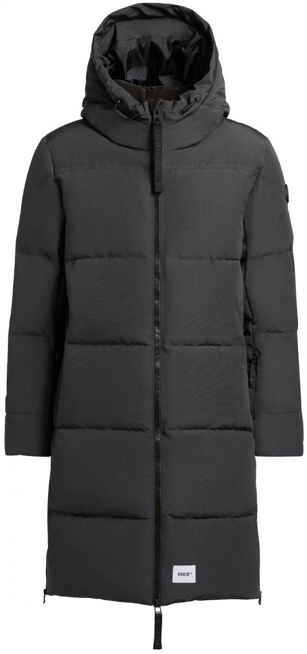 khujo Zimný kabát 'LEAR'  sivá / tmavosivá